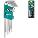 Набор ключей шестигр. 1,5-10мм 9шт длинн. ВОЛАТ (11010-09)