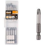 Насадка крестообразная PH2 50мм 10шт GEPARD (GP3601-50) (бита Phillips сталь S2 магнитная) (GP3601-50)