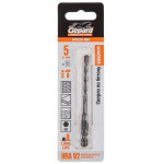 Сверло по бетону 5х95мм шестигр. GEPARD (GP0225-950) (усиленная пластина, Impact, победитовое ударное) (GP0225-950)