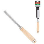 Стамеска плоская 14мм ВОЛАТ (деревянная рукоятка, металлическое кольцо) (15050-14)