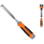 Стамеска плоская 16мм STARTUL PROFI (ST4075-16) (обрезиненная рукоятка, металлический затыльник) (ST4075-16)