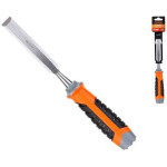 Стамеска плоская 18мм STARTUL PROFI (ST4075-18) (обрезиненная рукоятка, металлический затыльник) (ST4075-18)