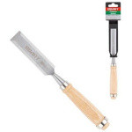 Стамеска плоская 24мм ВОЛАТ (деревянная рукоятка, металлическое кольцо) (15050-24)