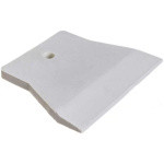 Шпатель резин.белый 100мм ВОЛАТ (33080-10)