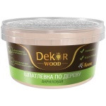 Шпатлевка по дереву «DEKOR» дуб, 0,4 кг