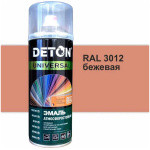 Эмаль алкидная DETON UNIVERSAL атмосферостойкая - RAL 3012 бежевая
