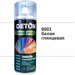 Эмаль алкидная DETON UNIVERSAL атмосферостойкая - RAL 9003 белая глянцевая