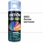 Эмаль алкидная DETON UNIVERSAL атмосферостойкая - RAL 9003 белая матовая