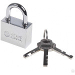 Замок навесной серия «Сталь» 50 мм ЧЕТЫРЕ СЕЗОНА 79-0035