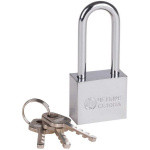 Замок навесной серия «Сталь» 50 мм длинная дужка ЧЕТЫРЕ СЕЗОНА 79-0045