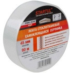 Лента стеклотканевая (серпянка) 45ммх90м самокл. STARTUL PROFI (ST9051-45-90) (ST9051-45-90)